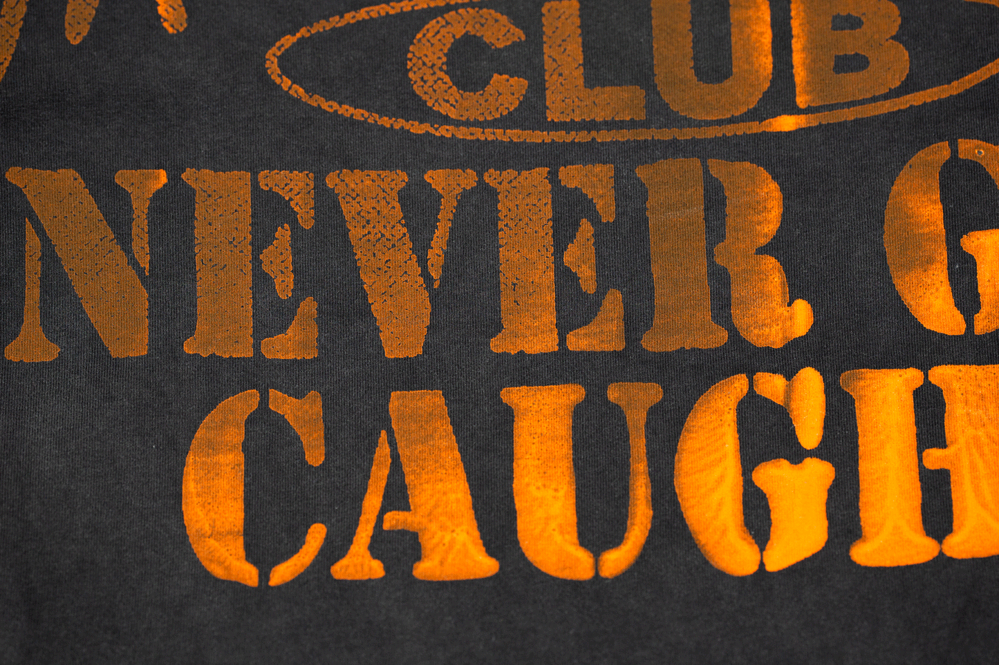 "LIES CLUB" DISTRESSED TEE