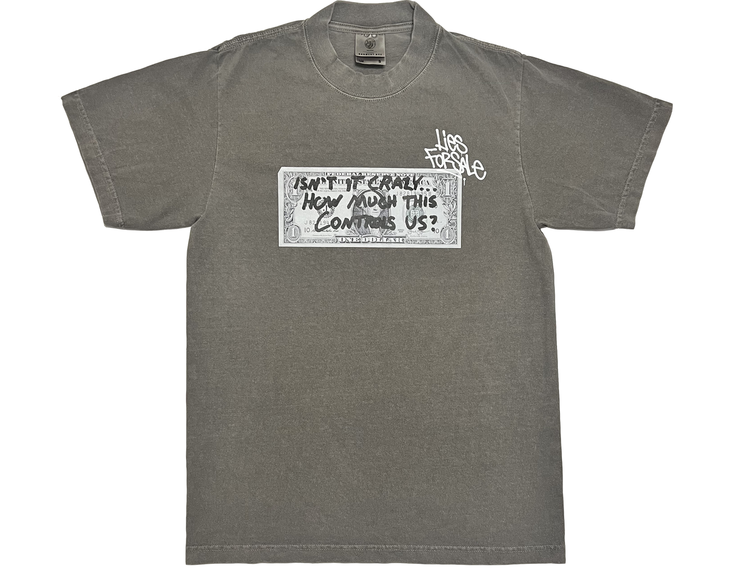 "ISN'T IT CRAZY HOW MUCH THIS CONTROL US?" Garment Dyed