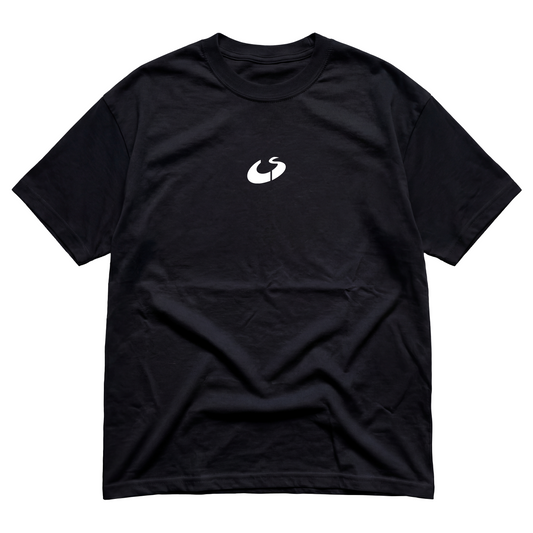 'Don't Get Caught Lacking' Oversized Short Sleeve